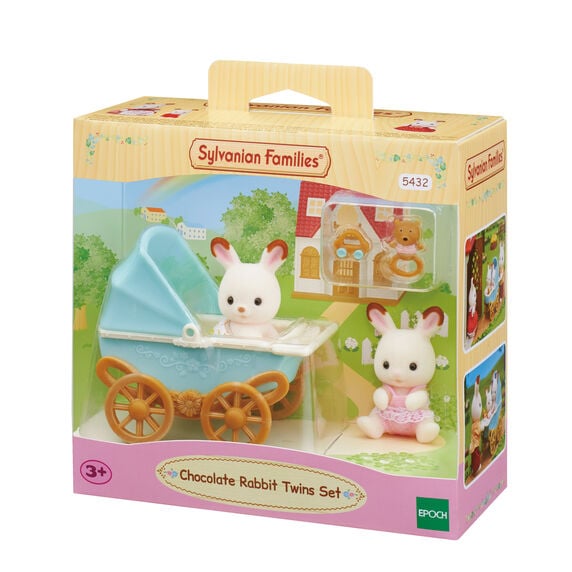 Set de cochecito gemelar Cabe y Breeze Chocolate large image number 0