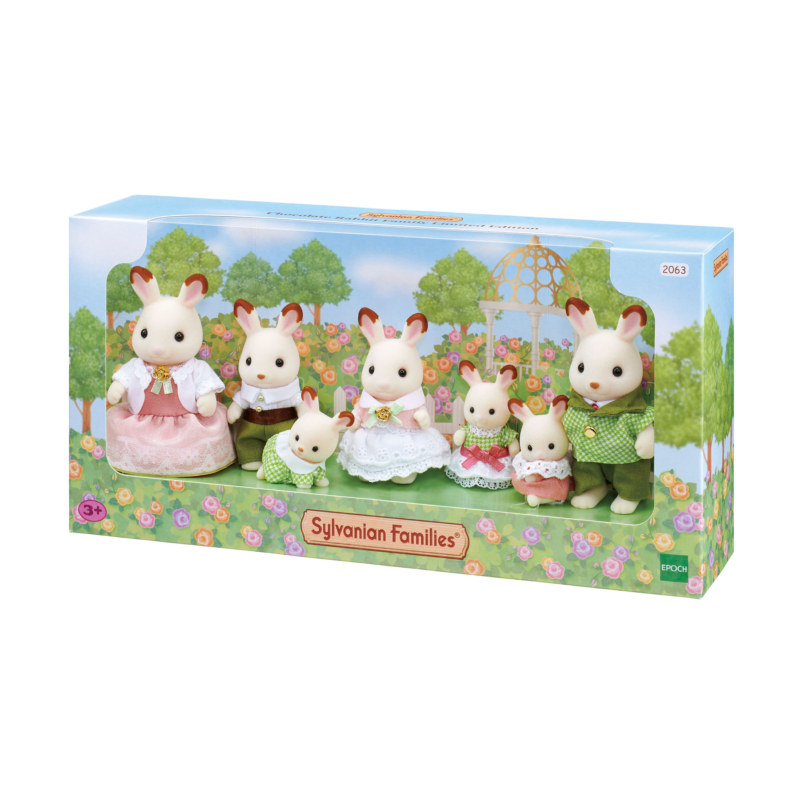 Familia Conejo Chocolate Edicion limitada Tienda Oficial Sylvanian Families