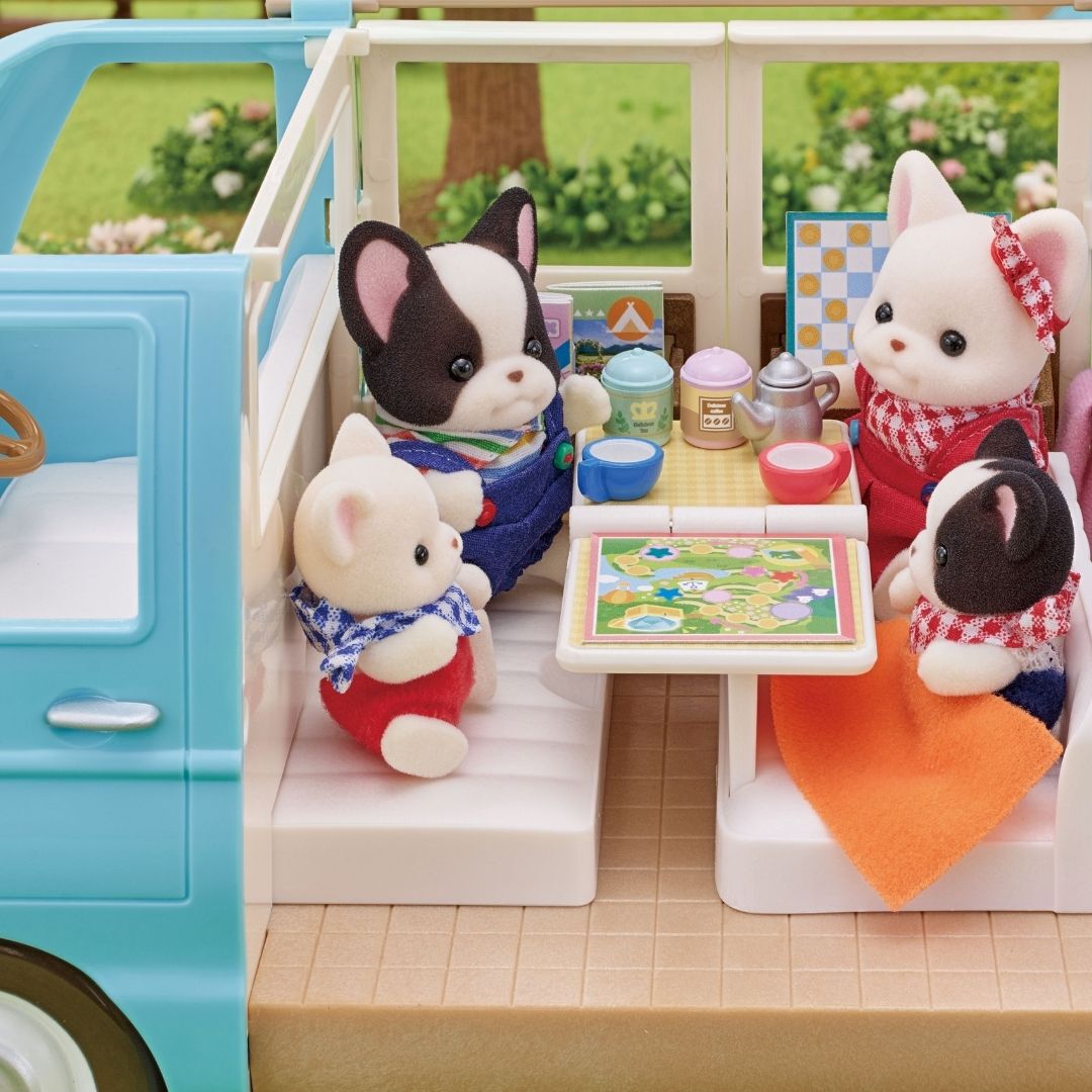 LA FAMILLE LAPIN CHOCOLAT - SYLVANIAN FAMILIES | La Boîte à Jeux