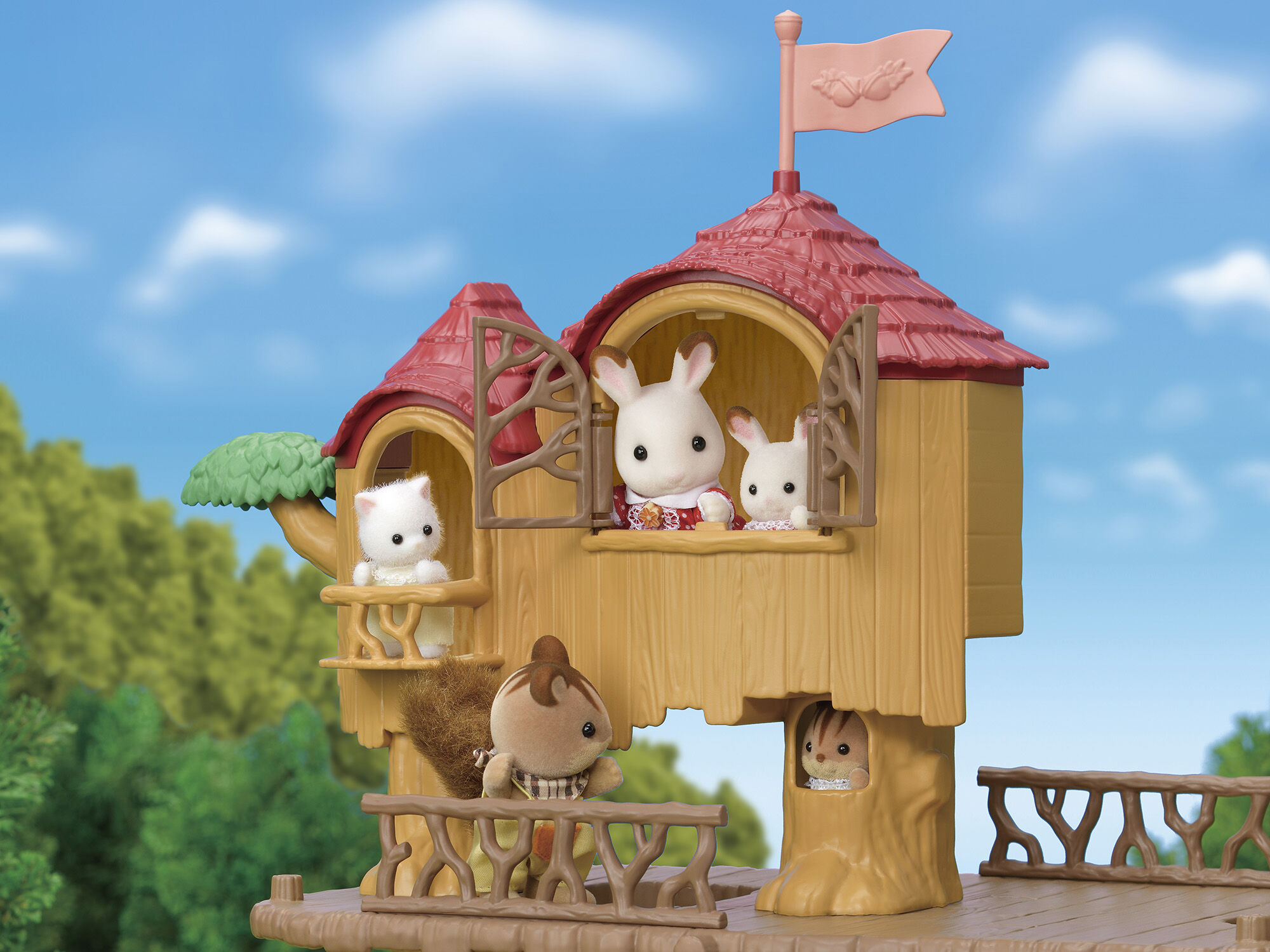 Sylvanian casa top del arbol