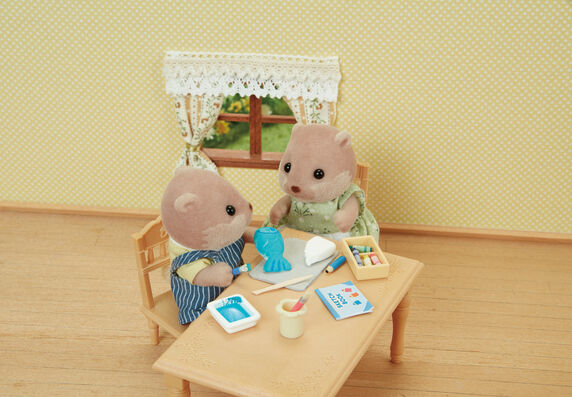 Familia Nutria - Tienda Oficial Sylvanian Families