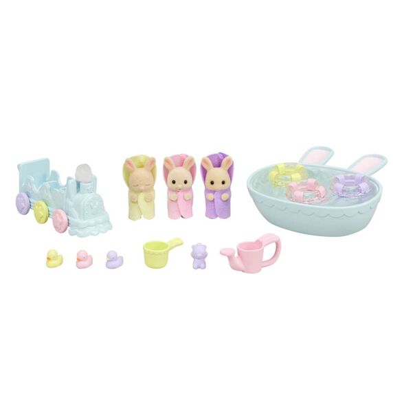 La hora del ba&ntilde;o de los trillizos large image number 7