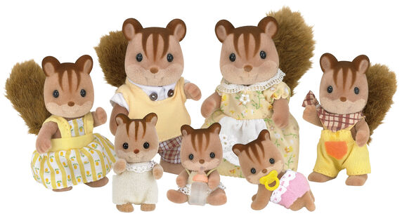 Familia Ardilla de la Nuez - Tienda Oficial Sylvanian Families