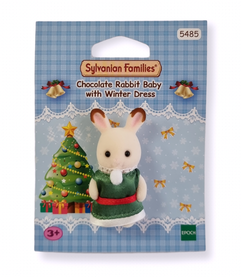 Beb&eacute; Conejo Chocolate fiesta de Navidad