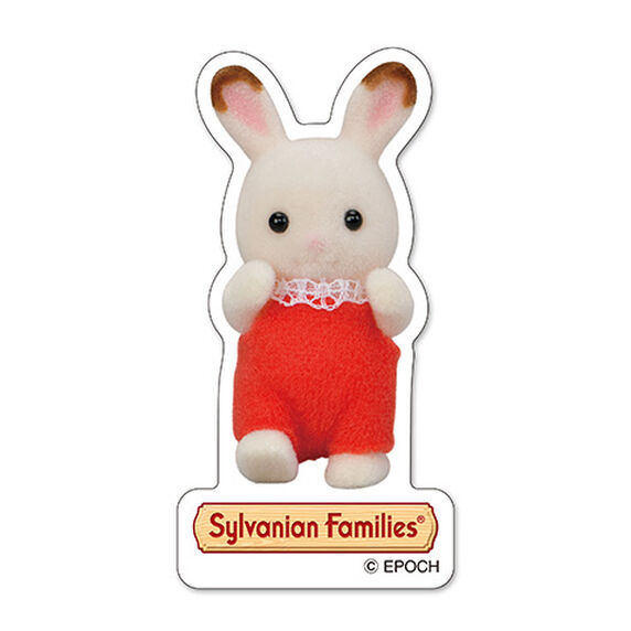 Pegatina Beb&eacute; Conejo Chocolate large image number 0