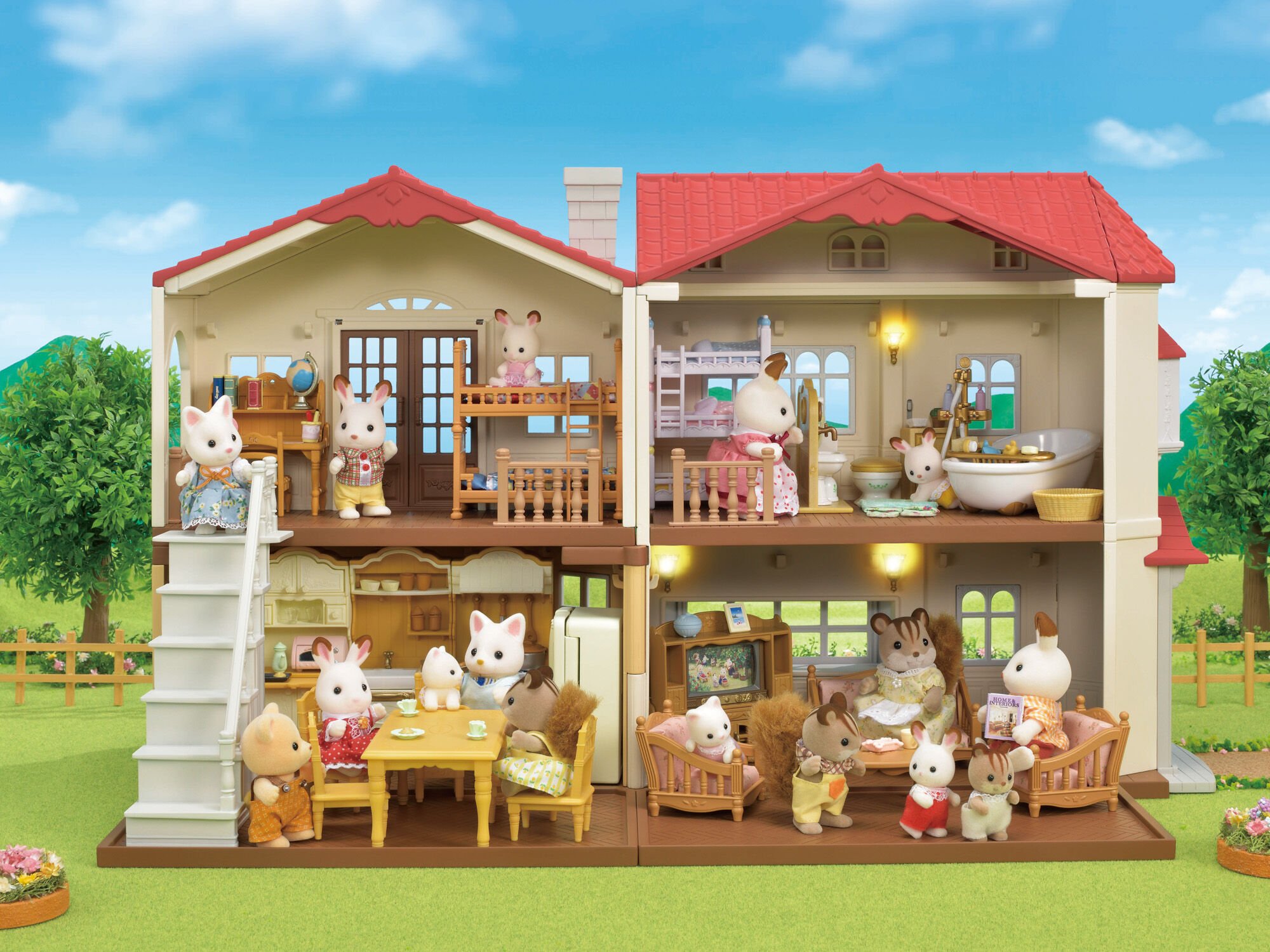 Casa con Luces Tienda Oficial Sylvanian Families