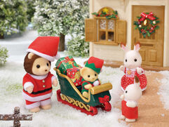 Set de Navidad de Sylvanian Families