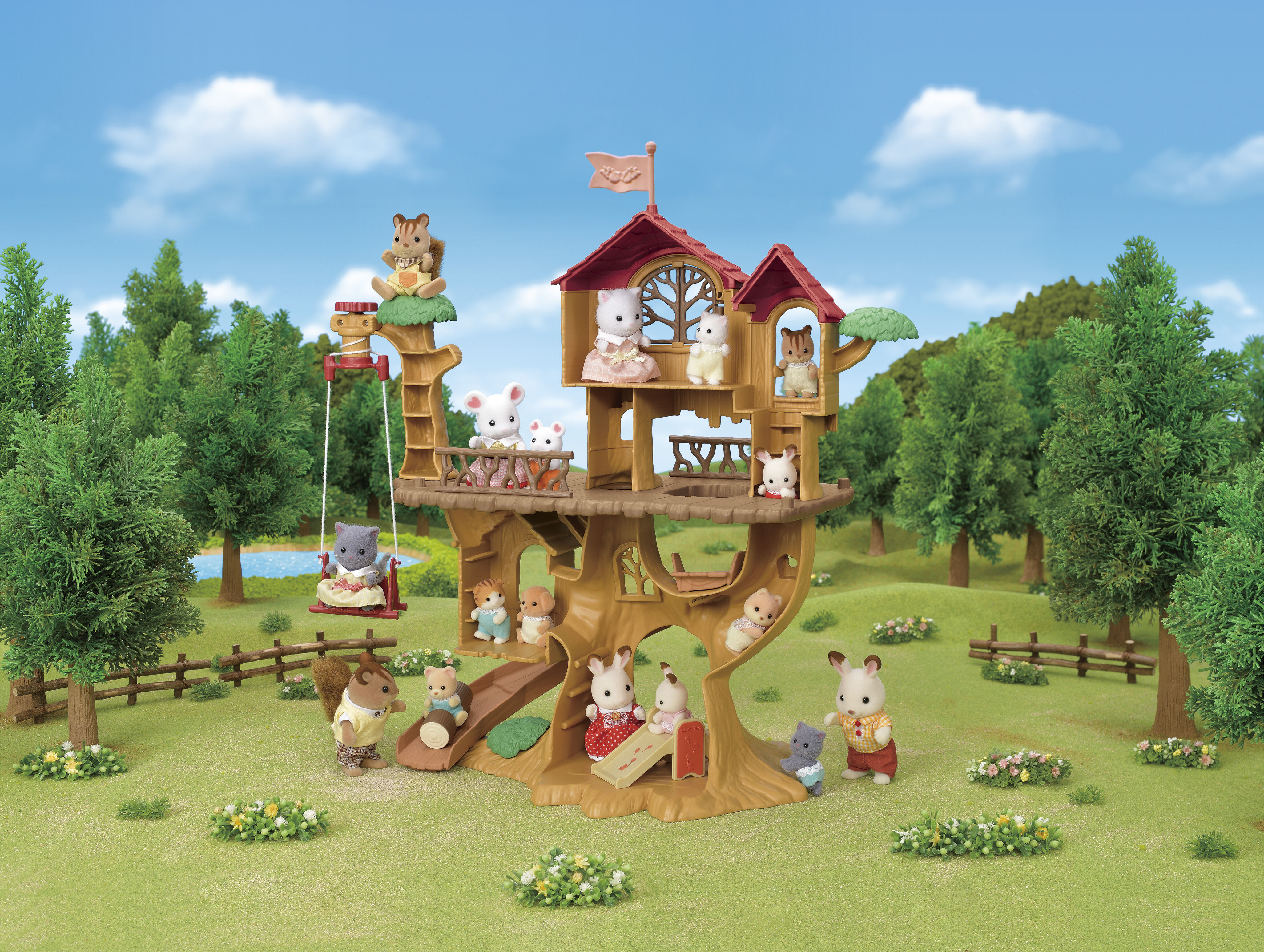 La casa del arbol sylvanian sale