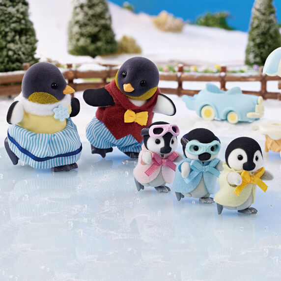 Familia Pingüino Sylvanian Families