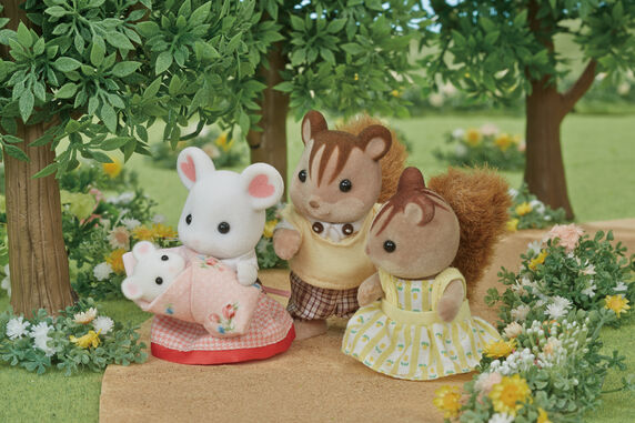 Comprar Sylvanian Families familia ratón Marshmallow de Epoch. +3 Anos