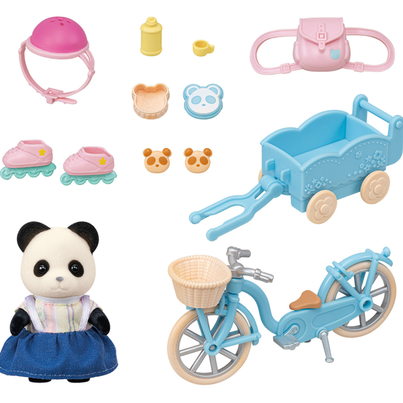 Set de bicicleta y patines - Rosalina Panda Pookie - large image number 6