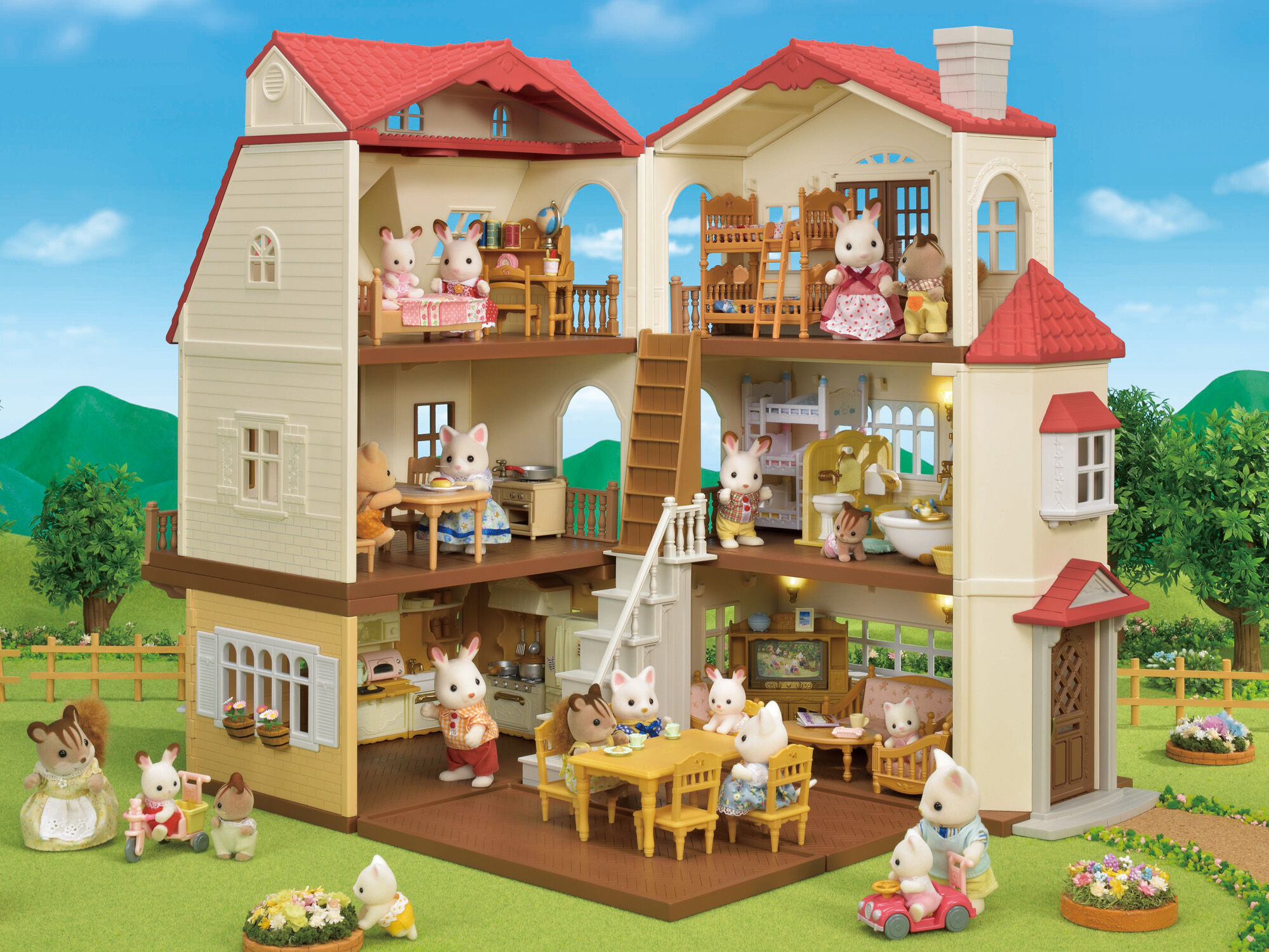 Casa con Luces Tienda Oficial Sylvanian Families