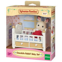 Set de cuna Cr&egrave;me Conejo Chocolate