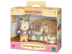 Set de ba&ntilde;o Coco Conejo Chocolate