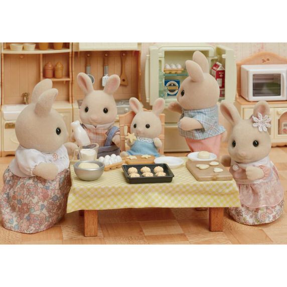 FAMILIA CONEJO CHOCOLATE – SYLVANIAN FAMILIES