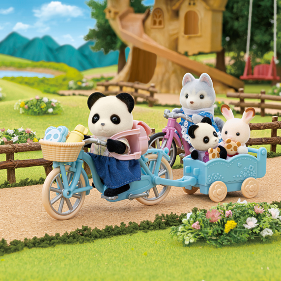 Set de bicicleta y patines - Rosalina Panda Pookie - large image number 1