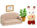 Set de sof&aacute; Frasier Conejo Chocolate small image number 1