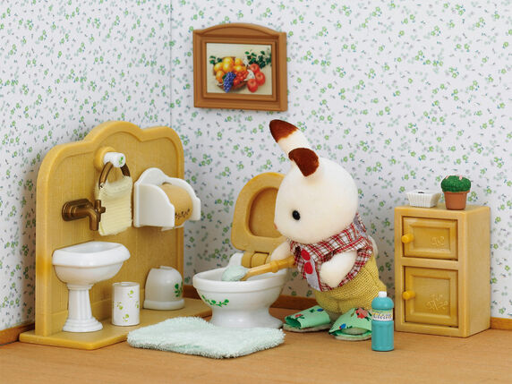 Set de ba&ntilde;o Coco Conejo Chocolate large image number 2