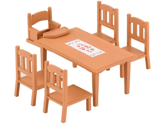Set de mesa de comedor con sillas large image number 1