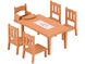 Set de mesa de comedor con sillas small image number 1