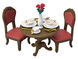 Set mesa de comedor chic small image number 1