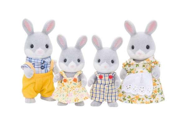 Sylvanian Families Familia Conejo Colita de Algodón – Figuras de Animales –  Shopavia