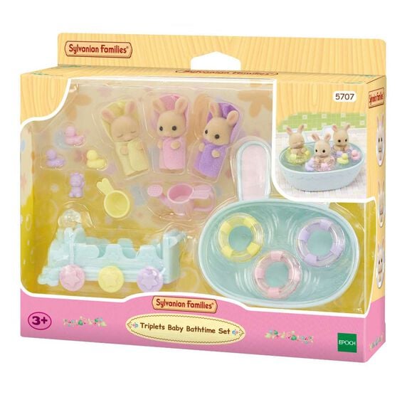 La hora del ba&ntilde;o de los trillizos large image number 0