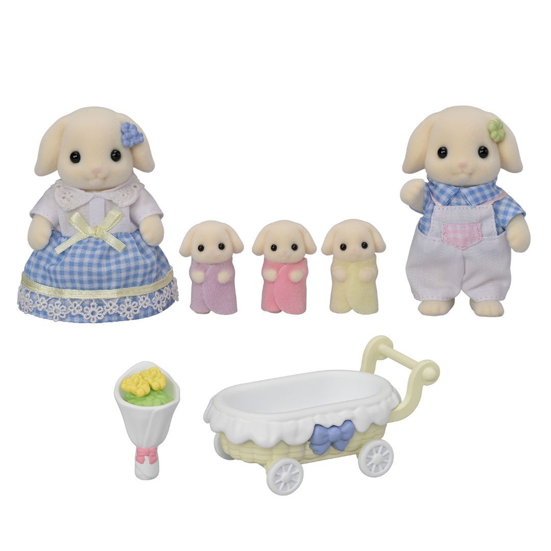 Familia conejos sylvanian amazon hotsell