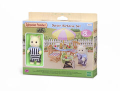 Set barbacoa del jardín