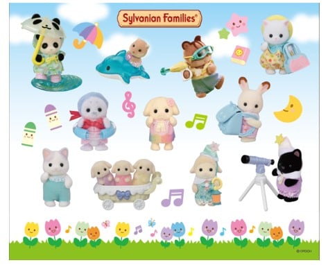 Por compras de productos de la categoría "Sylvanian Land" pegatinas de regalo